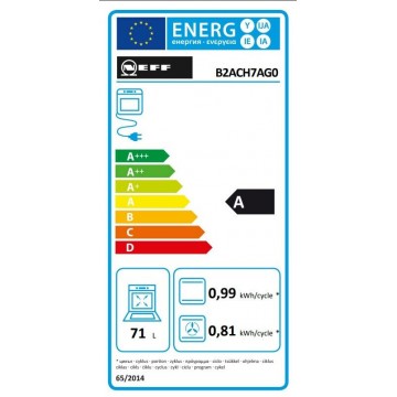 Neff B2ACJ7AG0 Φούρνος άνω Πάγκου 71lt Π59.4εκ. Γκρι Neff B2ACJ7AG0 Φούρνος άνω Πάγκου 71lt Π59.4εκ. Γκρι